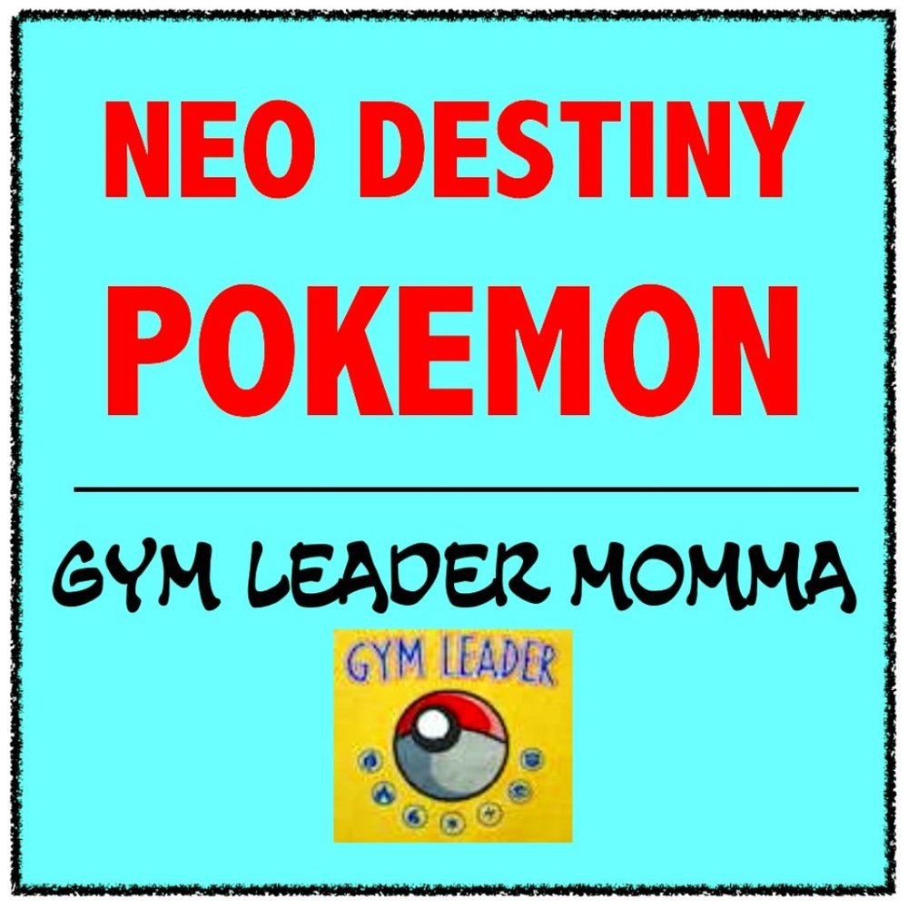 NEO DESTINY Pokemon Cards Section